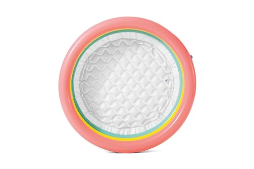 Intex: Inflatable Baby Pool - Sunset Glow - 34"x10", 3 Color Rings, Outdoor & Backyard, Water Splash Kiddie Pool, Soft & Durable, Toddlers-Kids Age 1+