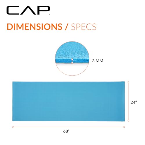 CAP Barbell Non-Slip Yoga & Fitness Mat | Multiple Options
