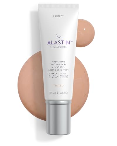 ALASTIN Skincare HydraTint Pro Mineral Sunscreen SPF 36 (3.2 oz) | 2-in-1 Tinted Daily Sunblock Moisturizer for Face & Neck | Fragrance-Free, Water Resistant