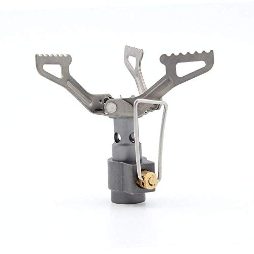 BRS Outdoor BRS-3000T Ultra-Light Titanium Alloy Miniature Portable Picnic Camping Gas Cooking Stove Portable Ultralight Burner 25gram