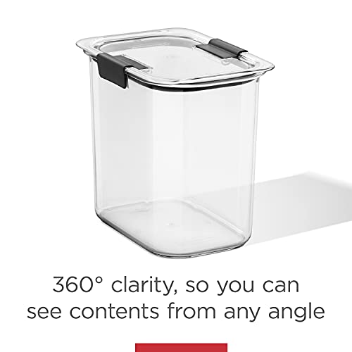 Rubbermaid Brilliance Pantry Airtight Food Storage Container, BPA-Free 7.8 Cup, Ideal for Brown Sugar - Efficient, Leak-Proof and Dishwasher-safe