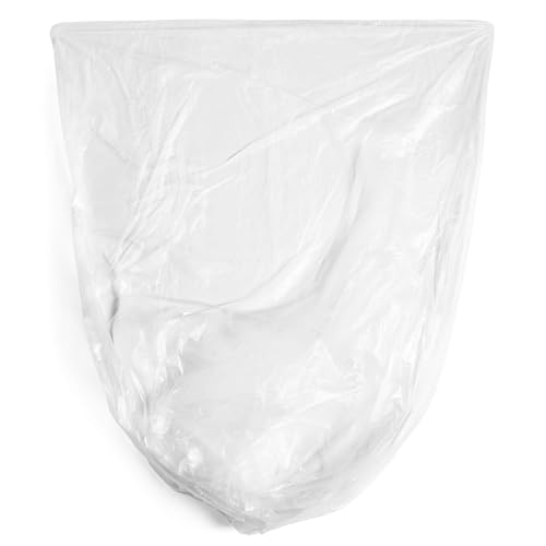 Aluf Plastics 10 Gallon Trash Bags - (COMMERCIAL 1000 PACK) - Source Reduction Series Value High Density 6 MICRON gauge - Intended for Home, Office, Bathroom, Paper, Styrofoam