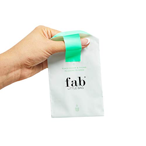 Fab Little Bag Starter Plus Pack - 45 Sanitary Disposal Bags Plus Recyclable Refill Pack for Out and About (45 Pack)