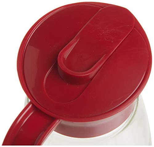 GoodCook Everyday 12 oz. Syrup Dispenser – Easy Pour Spout Waffle & Pancake Syrup Dispenser Container, Glass Syrup Bottle for Maple Syrup, Honey, Barbecue Sauce