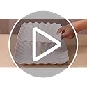 10 Pack Dessert Table Display Set - 4 x Three-Tier Square Cupcake Stands and 6 x Serving Trays, Elegant Tableware for Cakes, Cupcakes, Pastries, and Snacks, Perfect for Parties (White)