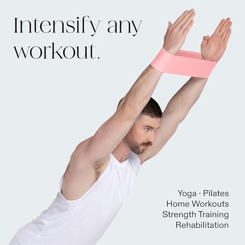 Bala Bands Resistance Bands for Women & Men - Fabric Exercise Bands for Working Out - Wrist, Ankle, Legs & Booty Bands - Workout Resistance Bands for Yoga, Pilates, Strength Training