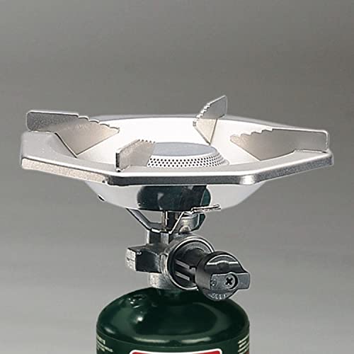 Coleman BottleTop Propane Stove with Adjustable Burner, Portable Camping/Backpacking Cooker with 7650 BTUs of Power for Camping, Tailgating, Grilling, & More