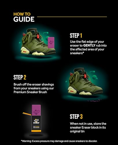 Crep Protect Suede Scuff Eraser - Sneaker Cleaner for Suede and Nubuck Shoes