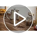 VeoHome - 0.75 litre plunger - Unbreakable and keeps the coffee hot for a long time thanks to its double stainless steel shell
