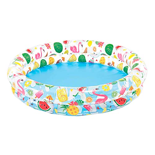 Intex Inflatable Stars Kiddie 2 Ring Circles Swimming Pool (48" X 10") Assorted Styles