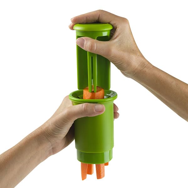 GoodCook Everyday Fruit & Veggie Divider - Quarters Smaller Fruits and Vegetables, Ideal for Meal-Prep and Sheet Pan Meals, Safe and Mess-Free Slicing