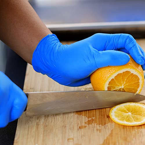 PEIPU Nitrile Disposable Gloves,Powder Free, Cleaning Service Gloves, Latex Free