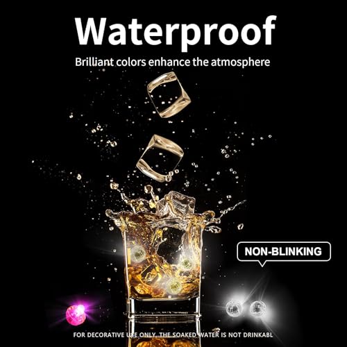Aogist 100pcs White Balloon Lights,Long Standby Time Waterproof Mini Light,Battery Powered,Round LED Ball Lamp for Latex Balloon Paper Lantern Party