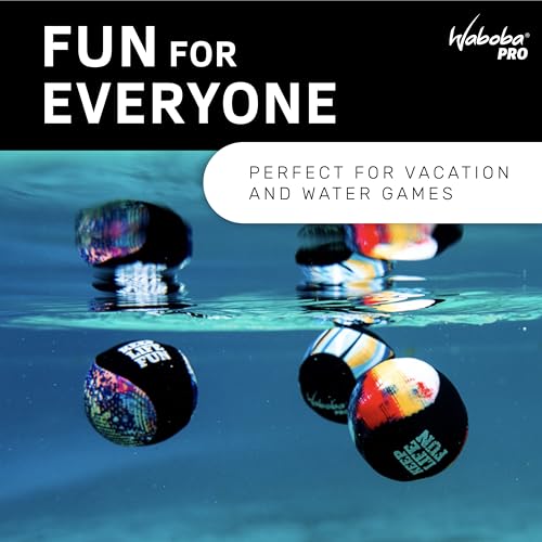 Waboba Water Skipping Ball Toy for Swimming Pool and Beach Games - Water Bouncing Ball Gift for Kids and Teens – Stars & Stripes