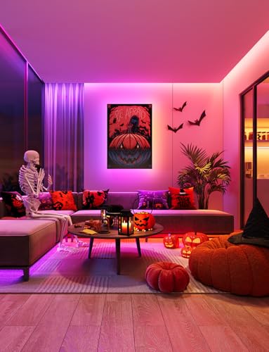 Govee 100ft RGBIC LED Strip Lights, Work with Alexa and Google Assistant