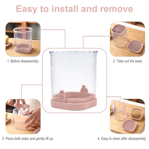 Strawberry Slicer:Fruit Slicer Cup Veggie Salad Speed Cutter for Strawberries Egg Banana Mushroom Cucumber Kiwi the Kitchen Portable Slicing Tool (Pink)