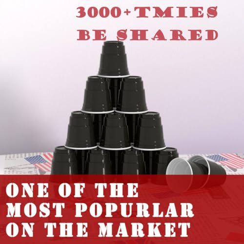 100ct 2oz. Mini black Shot Cups, Disposable and Small Size Perfect for Party, Tastings, Sample and More