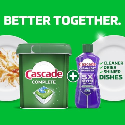 Cascade Complete Dishwasher Pods - Fresh Scent ActionPacs, Dishwasher Detergent, Dishwasher Soap, Detergent Pods, 78 Count