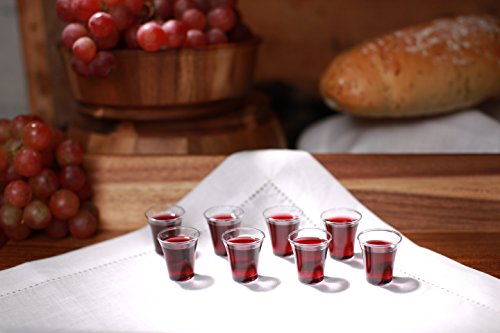 Grace Communion Cups - Box of 1000 - Plastic Disposable Fits Standard Holy Communion Trays, 0.5 fl.oz.