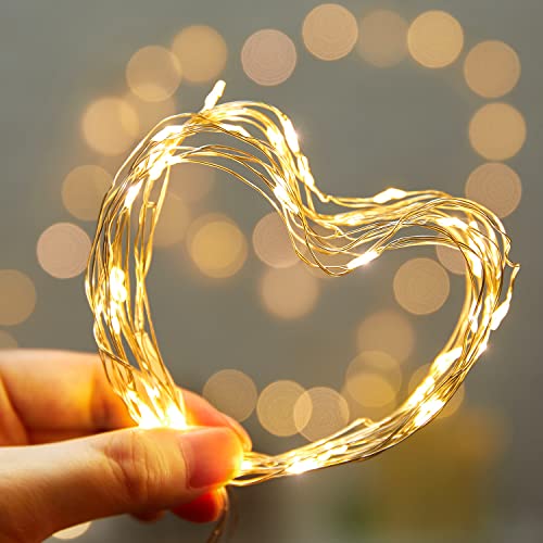 Minetom 5 Pack Fairy Lights Battery Operated, 7Ft 20 LED String Lights