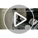 DOWAN 360° Rotatable Serving Tray and Platters, 12 Inch Divided Serving Bowls for Party, Kitchen Decor, Removable Serving Dishes for Chips and Dip, Fruit, Veggies, Candy and Snacks, 7 Pieces, White
