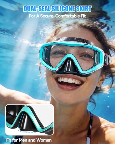 Aegend Swim Goggles for Adults Kids - 220°Wide View Anti-Fog Goggles with Mesh Bag for Indoor Outdoor Pool Beach Swimming