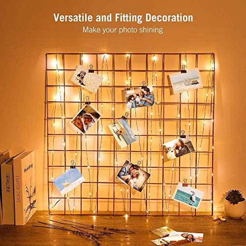 24 Pack Fairy Lights Battery Operated - 3 Modes - 7ft 20 LED Mini Twinkle String Lights Waterproof Silver Wire Firefly Starry Lights for Wedding