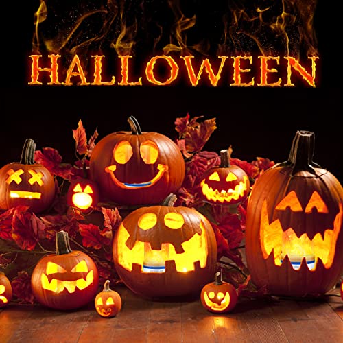 CPPSLEE Upgraded Flame Light Bulbs, 4 Modes Flickering Light Bulbs, E26 Base Fire Flame Bulb for Halloween Decorations Outdoor, Christmas Lights