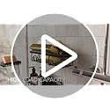 Veken Shower Caddy 6-Pack, Advanced Rustproof Design, No Drilling Adhesive Shelves, Rack with Soap Holder, Large Capacity Bathroom Organizers and Storage, Wall-Mounted Kitchen & Home Decor