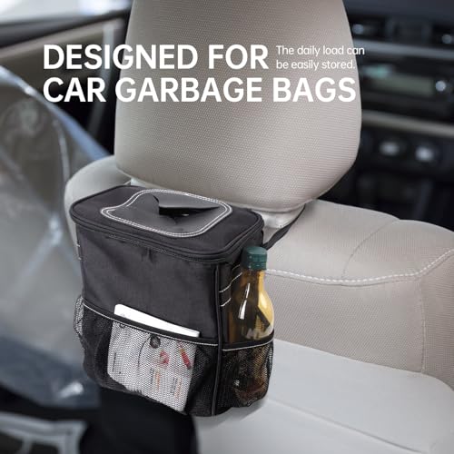 Car Trash Can Bags (5-Pack) total 75 bags- For Car