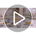 3 Tier Serving Trays for Party, Porcelain Serving Platters and Trays, 12 Inch Tiered Tray Stand, Fruit Tray, Trays for Serving Food, White Dessert Stand with Collapsible Sturdier Metal Rack