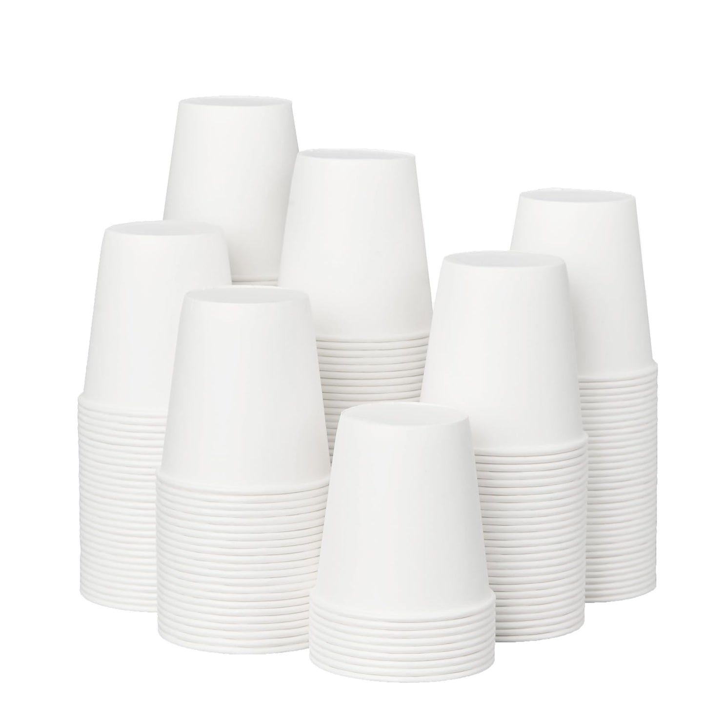 300 Pack 3 oz Bathroom Paper Cups, Small Coffee Cups, Disposable Mini Mouthwash Cups, Suitable for Bathroom, Market, Shops, Party, Picnic, Travel, and Events