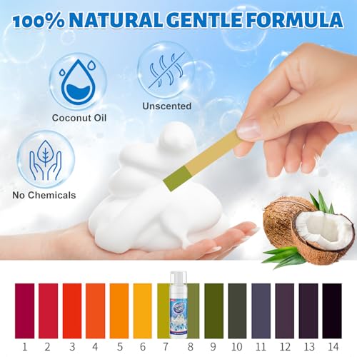 Jevvu Shoe Cleaner, Sneaker Cleaner Foam for Removing Stains and Dirt, Shoe Cleaning Kit for White Shoes