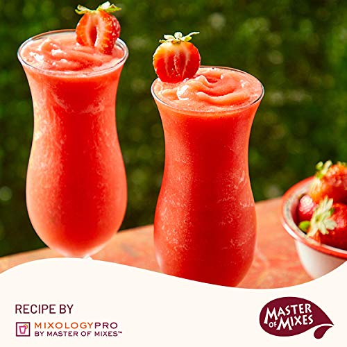 Master of Mixes Margarita/Daiquiri Lite Drink Mixes Variety, Ready to Use, 1.75 Liter Bottles (59.2 Fl Oz), Pack of 3 Flavors + Margarita Salt
