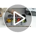 Snackle Box Container with Ice Pack, 304 Stainless Steel Divided Serving Tray, Snacklebox with Insulated Bag, 8 Compartment Platter Box with Lid and Handle for Beach, Road Trip, Boat Days, Pool Party