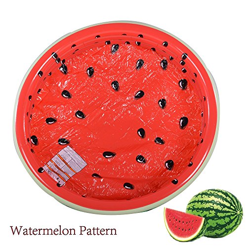 Kiddie Pool, Watermelon Hamburger Ice Cream Inflatable Pool, Water Pool in Summer, Pit Ball Pool of 45 Inches