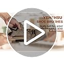 2-Piece Suede Brush and Suede Eraser, Suede Cleaner Kit, Suede Brush for Shoes Effectively Solves Stubborn Stains on Soft Bristle Shoes