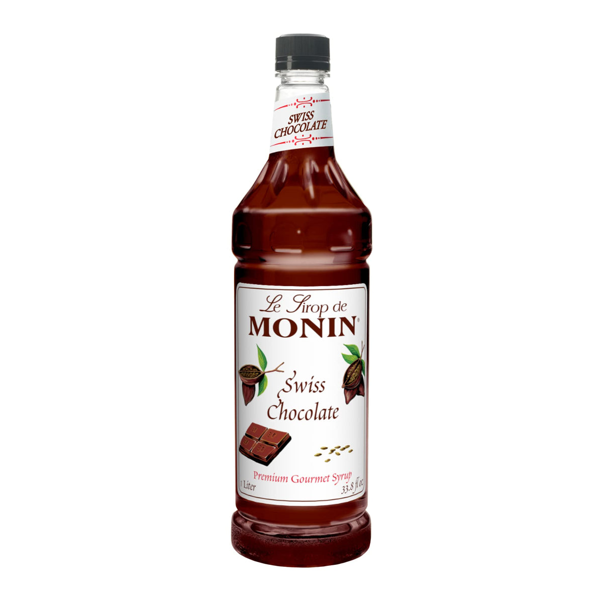 Monins Swiss Chocolate Syrup 1 Liter