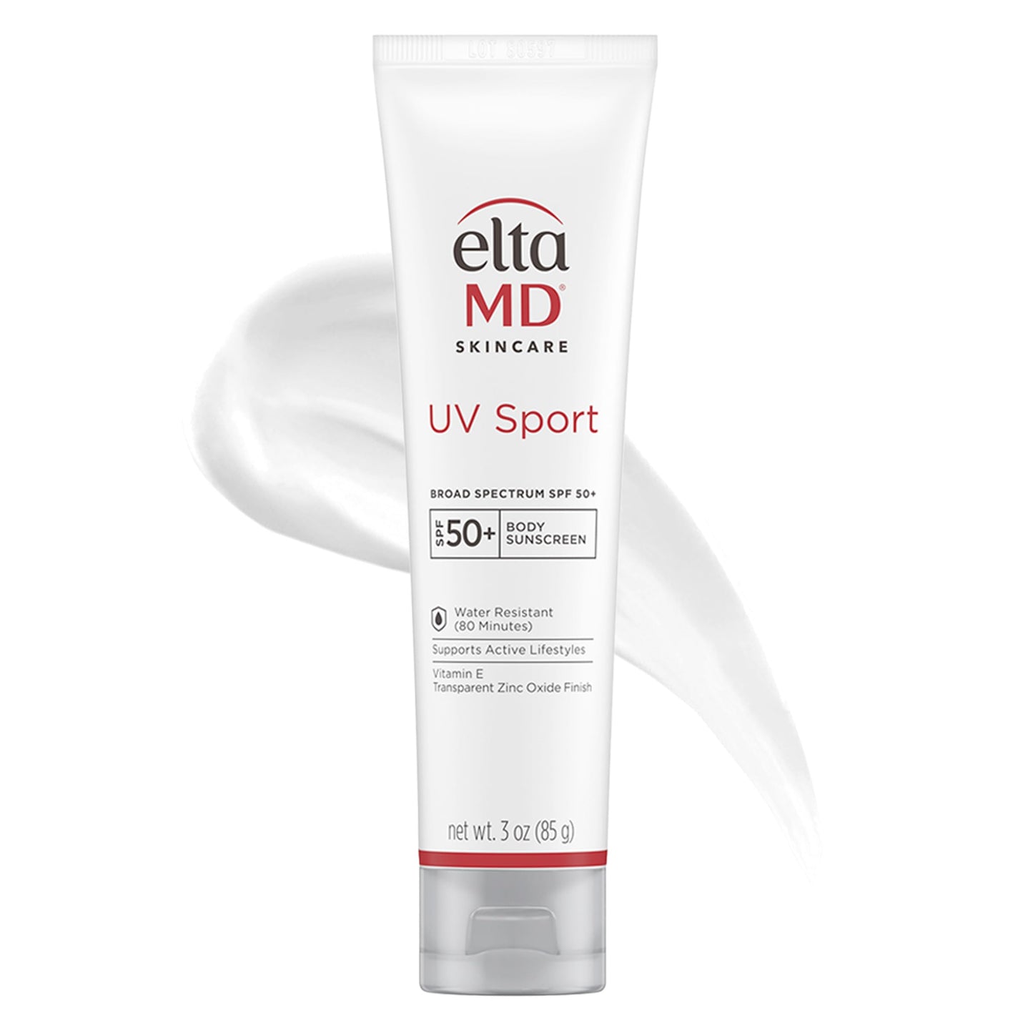 EltaMD UV Sport Sunscreen Lotion SPF 50 - Face and Body Sunscreen SPF 50, Water & Sweat Resistant, Zinc Oxide Formula for Active Lifestyles