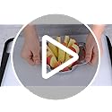 Apple Slicer, HEAVY DUTY Apple Corer, 12-Blade Stainless Steel Apple Cutter Divider Pitter ,Sturdy and Sharp