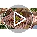 Bamboo Charcuterie Board with Clear Lid, Portable Serving Tray with Handles and Compartments, Cheese Board & Snack Platter for Parties, Travel & Entertaining.