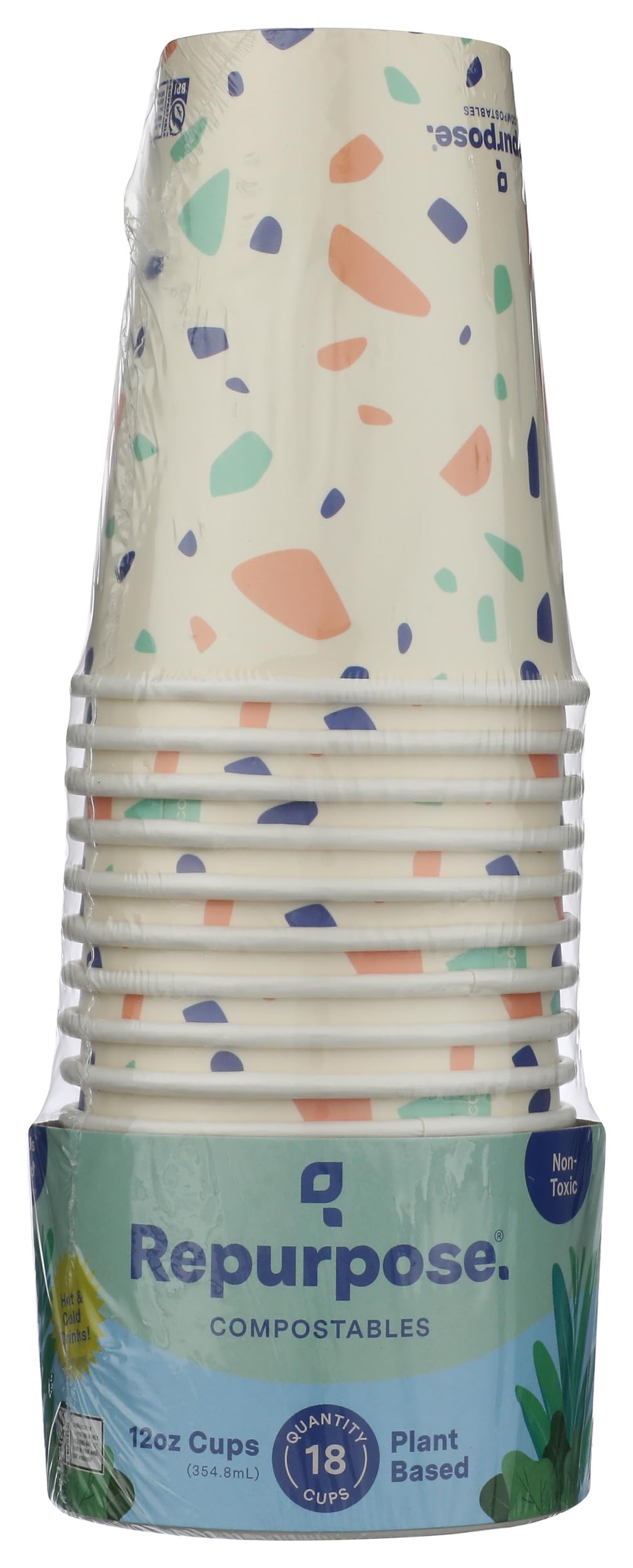 REPURPOSE 12oz Hot Cup 18 Count, 18 CT