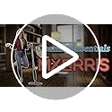 Spray Wet Mops for Hardwood Floor Cleaning: MEXERRIS Floor Mop with 3 Washable Pads for Swiffer Powermop - Refillable Dust Dry Mop Home Commercial Mops for Wood Laminate Ceramic Tiles Vinyl