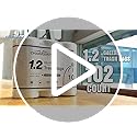 Charmount Small Trash Bags 1.2 Gallon, 102 Count Garbage Bags Bathroom Trash Can Liners,fit 4.5-5 Liter Clear