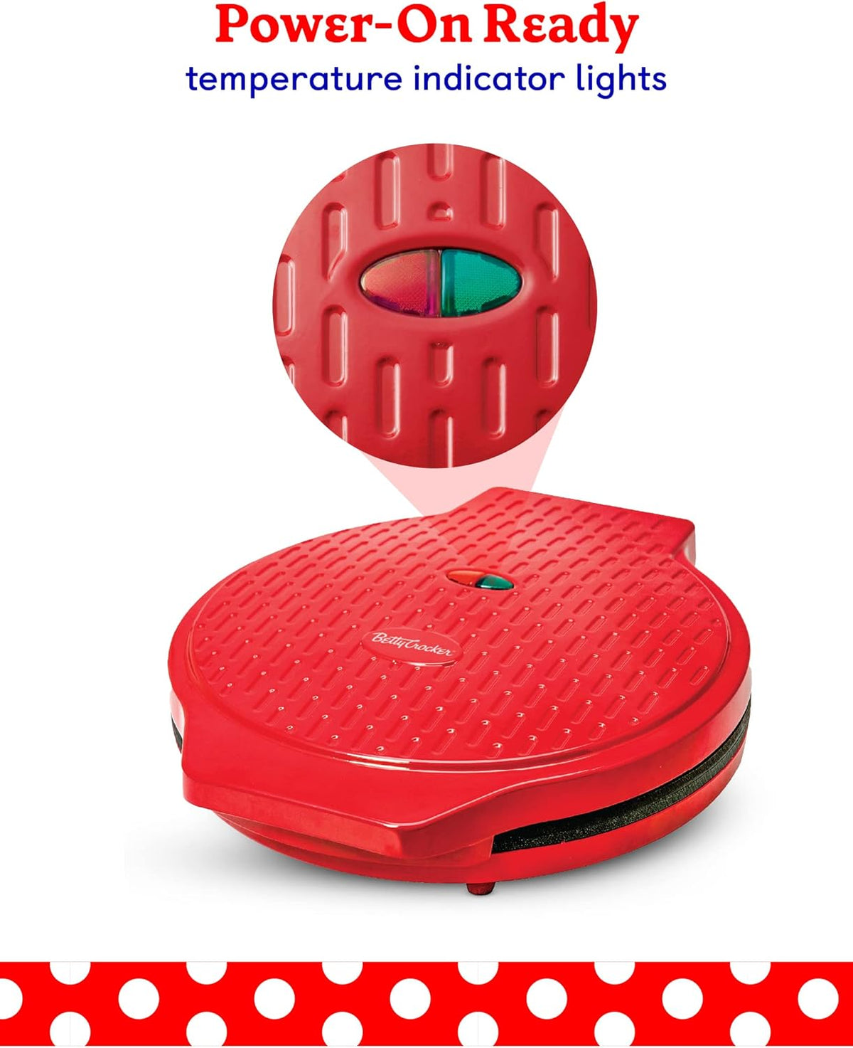 Betty Crocker Countertop Pizza Maker, 1440-Watt Pizza Maker Machine for Home, BC-2958CR