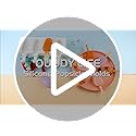 Ouddy Life Popsicle Molds Set of 2, Ice Pop Molds Silicone 4 Cavities Ice Cream Oval Cake Pop Mold with 50 Wooden Sticks for DIY Popsicle, Clear