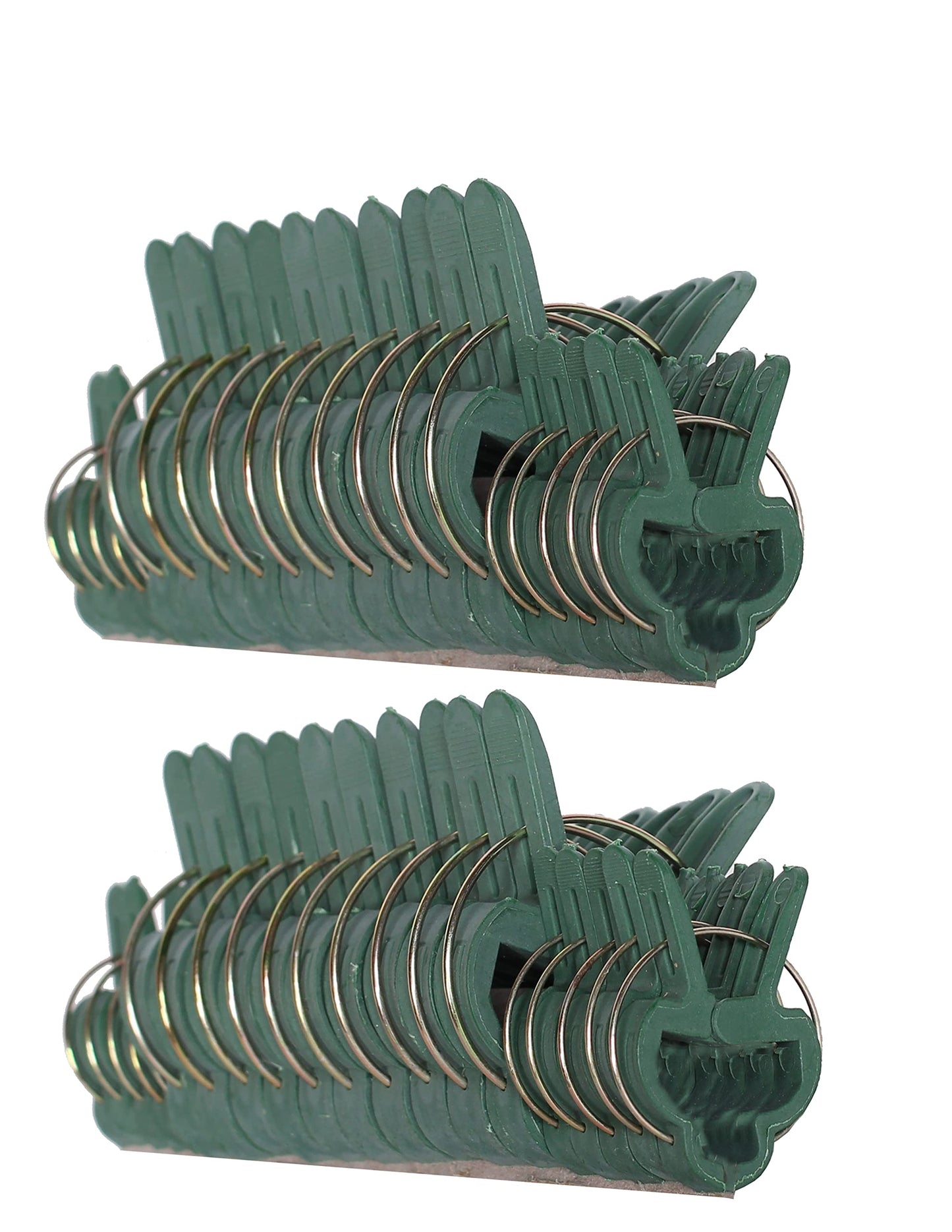 Plant Clips 40 Piece Green Gentle Gardening Plant & Flower Lever Loop Gripper Clips, Tool for Supporting or Straightening Plant Stems, Stalks, and Vines, Garden Clips, by RamPro