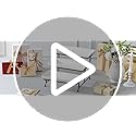 MALACASA 3 Tier Serving Trays for Party, Porcelain Serving Platters and Trays, 12 Inch Tiered Tray Stand, Fruit Tray, Trays for Serving Food, White Dessert Stand with Collapsible Sturdier Metal Rack