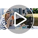 10000mAh 30hrs Portable Fan Rechargeable, 8-Inch Battery Operated Clip on Fan, USB Fans, 4 Speeds, Strong Airflow, Sturdy Clamp for Golf Cart Office Desk Outdoor Travel Camping Bed Truck Treadmill