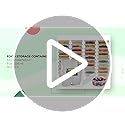 Freshware Food Storage Containers 50 Set 8 oz Plastic Deli Containers with Lids, Slime, Soup